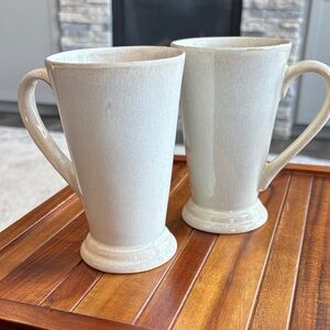 JCPenney Tall Pedastal Coffee Fountain Mug Art Deco